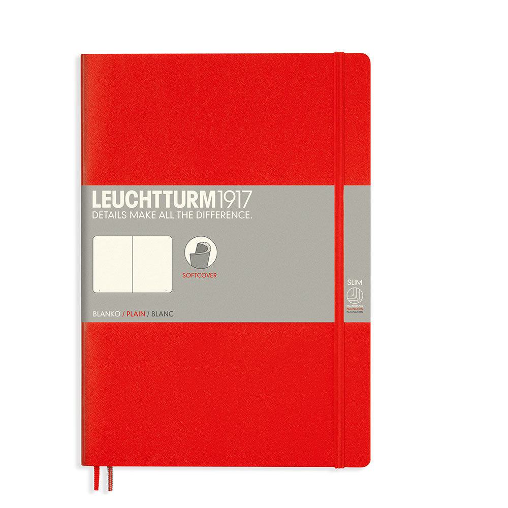 CAIET B5 VELIN COPERTA FLEXIBILA ROSU LEUCHTTURM CAIET B5 VELIN COPERTA FLEXIBILA ROSU LEUCHTTURM
